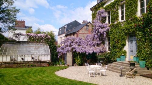 Chambres D'Hotes Autour De La Rose Honfleur Exteriör bild